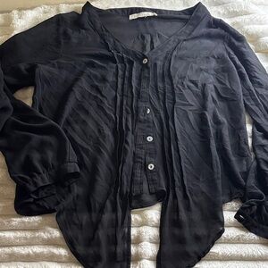 Olive & Oak Black Button Down Shirt